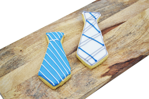 Father's Day Tie Shortbread Cookie