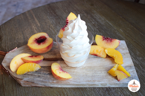 Georgia Peach Custard