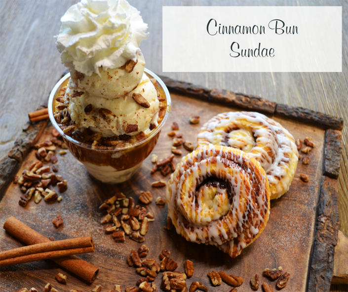 Cinnamon Bun Sundae