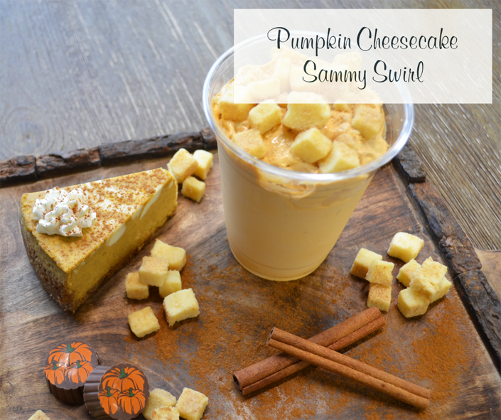 Pumpkin Cheesecake Sammy Swirl