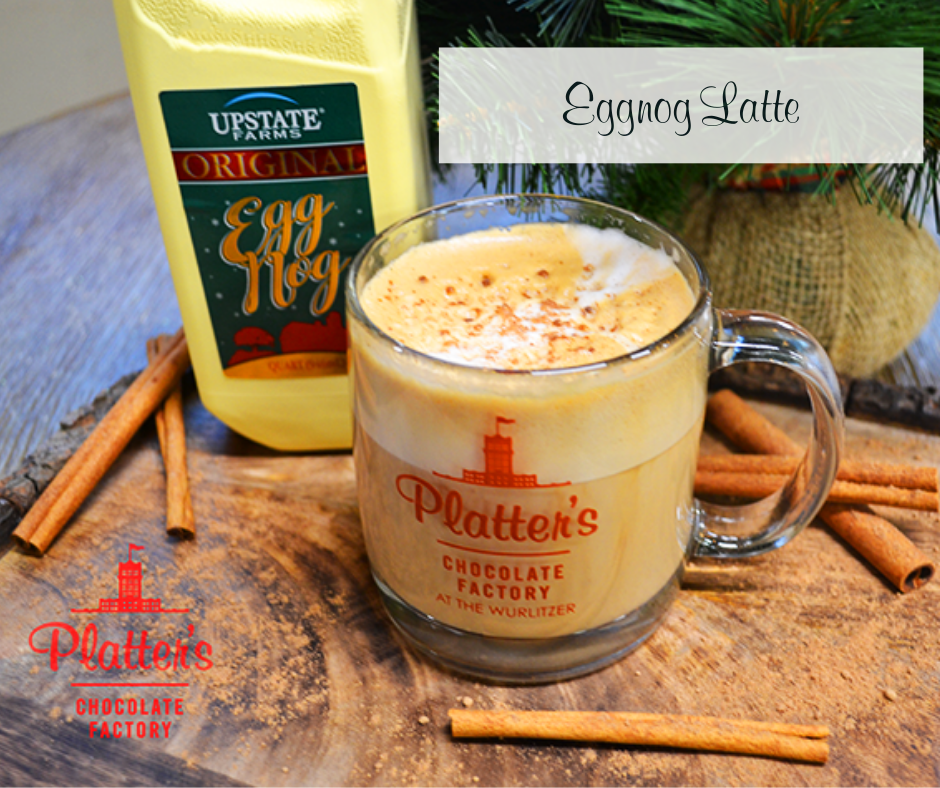 Platter’s Café December Drink Special Eggnog Latte